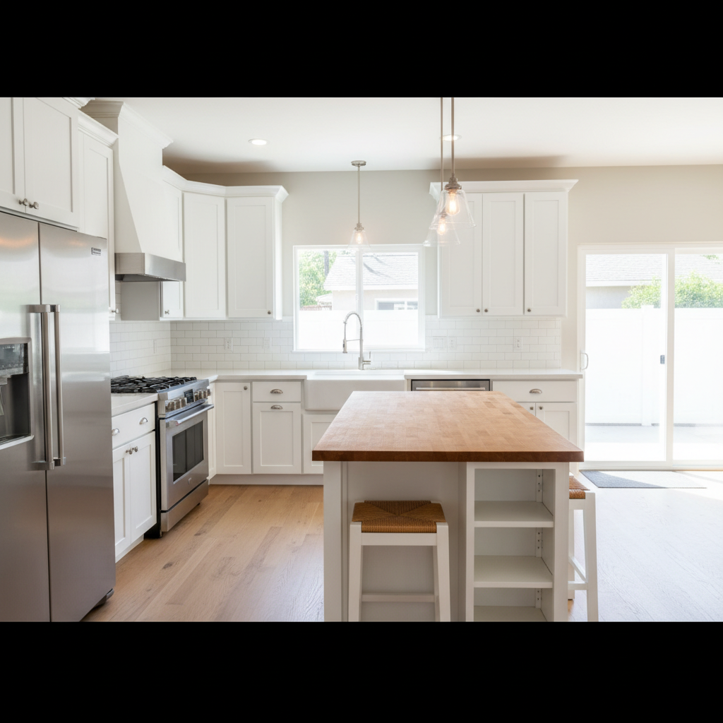 White Oak Cabinets vs Painted Cabinets in Orange County 1 White Oak Cabinets vs Painted Cabinets in Orange County