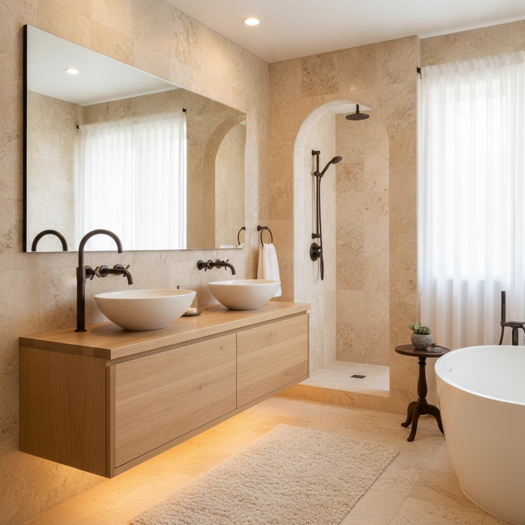 One-Piece vs. Tile Shower: Orange County Cost Comparison 1 One-Piece vs. Tile Shower: Orange County Cost Comparison